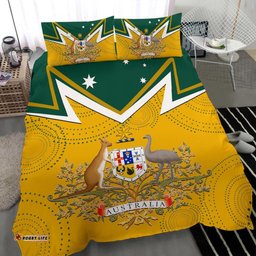 Bedding Set - Australian Coat Of Arms National Color