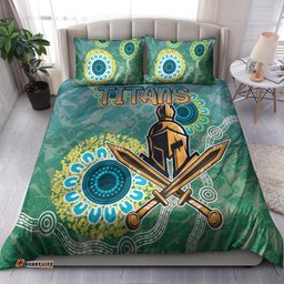 Titans Rugby Bedding Set - Custom Super Titans Bedding Set RLT13
