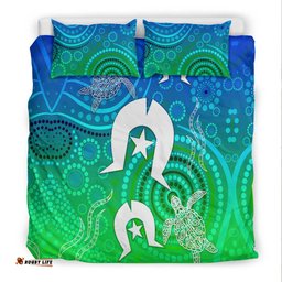 Aboriginal Torres Strait Islands Bedding Set Simple Style