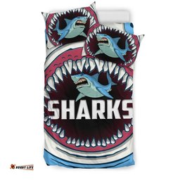 Sharks Bedding Set Cronulla Sutherland