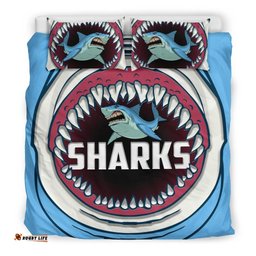 Sharks Bedding Set Cronulla Sutherland