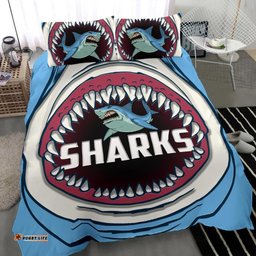 Sharks Bedding Set Cronulla Sutherland