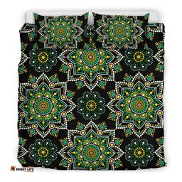 Aboriginal Bedding Sets, Mandala Art Circle Dot Painting Ver02