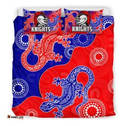 Newcastle Knights Bedding Set Aboriginal