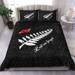 VibeHoodie Bedding Set - Anzac Fern Lest We Forget Bedding Set