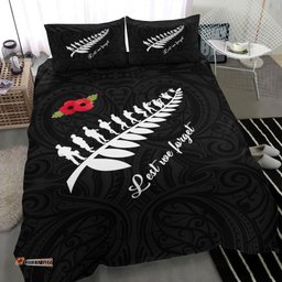 VibeHoodie Bedding Set - Anzac Fern Lest We Forget Bedding Set