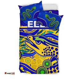 Eels Indigenous Special Bedding Set Version Gold