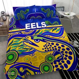 Eels Indigenous Special Bedding Set Version Gold