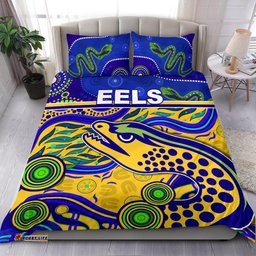 Eels Indigenous Special Bedding Set Version Gold