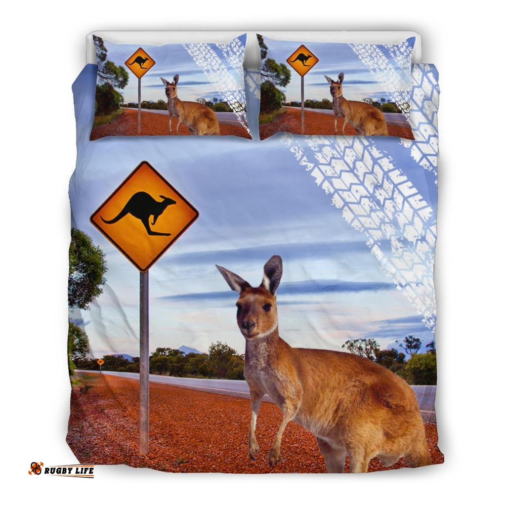 Bedding Sets - Kangaroo Bed Sign Landscape Art Sets