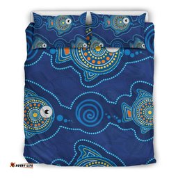 Aboriginal Bedding Set , Indigenous Turtle Patterns