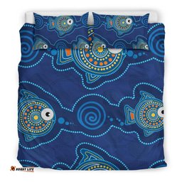 Aboriginal Bedding Set , Indigenous Turtle Patterns
