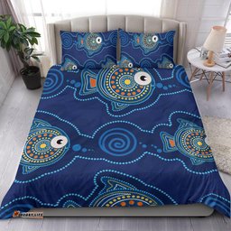 Aboriginal Bedding Set , Indigenous Turtle Patterns
