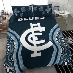 Go Blues Bedding Set Simple Indigenous