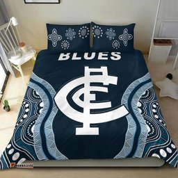 Go Blues Bedding Set Simple Indigenous