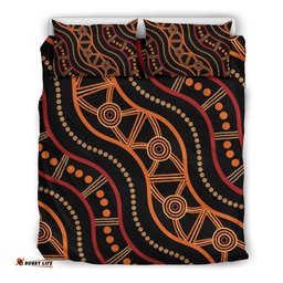 Aboriginal Bedding Set , Indigenous Patterns Ver05