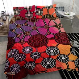 Aboriginal Bedding Sets, Circle Dot Painting