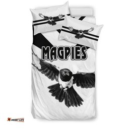 Western Suburbs Magpies Bedding Set Original Style - White