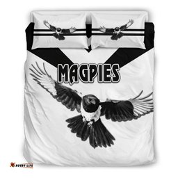 Western Suburbs Magpies Bedding Set Original Style - White