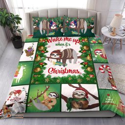 Australia Christmas Bedding Set Light Green - Merry Christmas