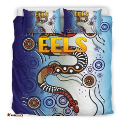 Parramatta Bedding Set Eels Simple Indigenous