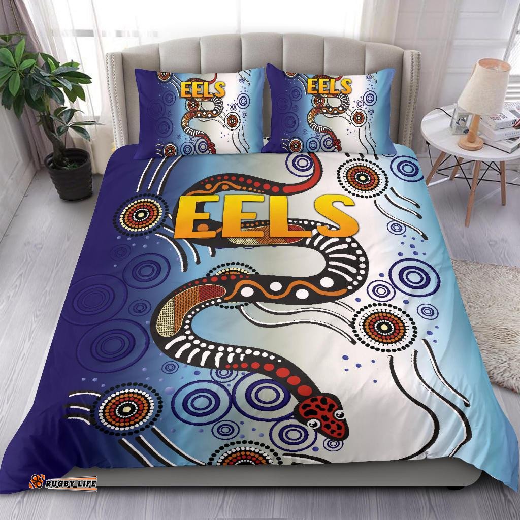 Parramatta Bedding Set Eels Simple Indigenous