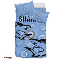 Cronulla Bedding Set Sharks Unique Indigenous