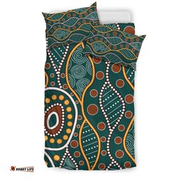 Aboriginal Bedding Set - Indigenous Patterns Ver09
