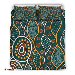 Aboriginal Bedding Set - Indigenous Patterns Ver09