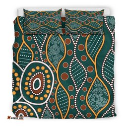 Aboriginal Bedding Set - Indigenous Patterns Ver09