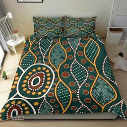 Aboriginal Bedding Set - Indigenous Patterns Ver09