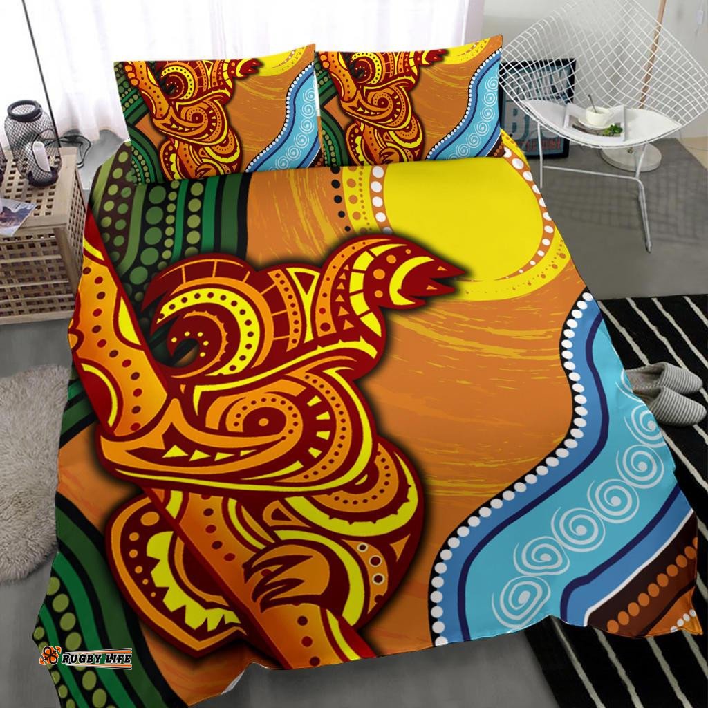 Bedding Set - Australian Aboriginal Dot Painting Koala