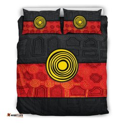 Aboriginal Bedding Set - Aussie Indigenous Flag