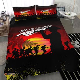 VibeHoodie Bedding Set - Anzac Lest We Forget Sun Bedding Set