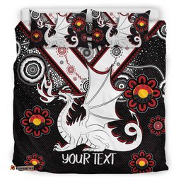 Australia Illawarra and St George Naidoc Bedding Set - Custom For Our Elders Boomerangs Bedding Set