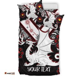 Australia Illawarra and St George Naidoc Bedding Set - Custom For Our Elders Boomerangs Bedding Set