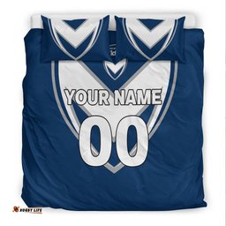 Custom Personalised Melbourne Victory Pride Bedding Set -