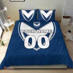 Custom Personalised Melbourne Victory Pride Bedding Set -