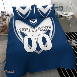 Custom Personalised Melbourne Victory Pride Bedding Set -