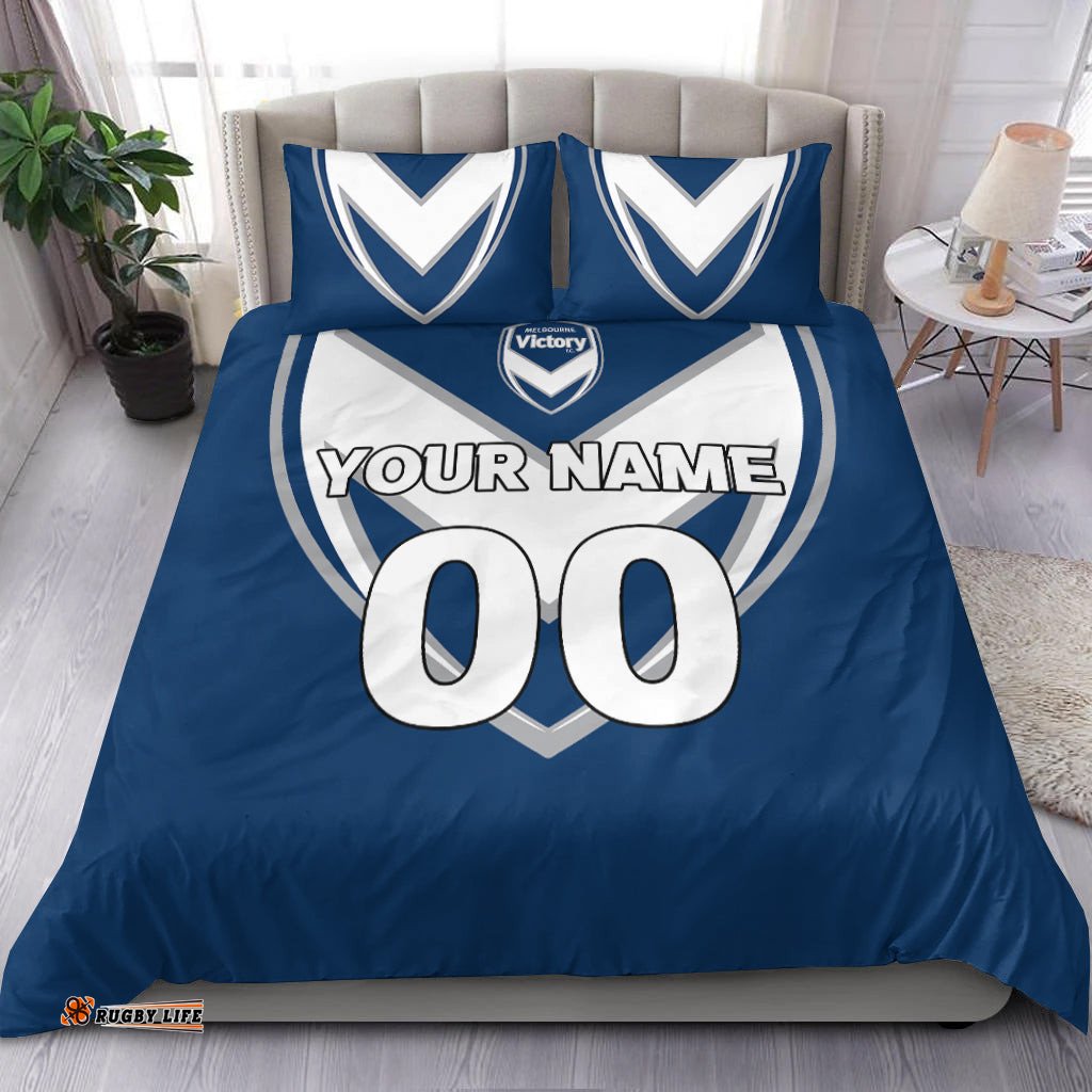 Custom Personalised Melbourne Victory Pride Bedding Set -