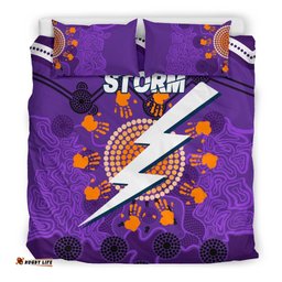 Storm Bedding Set Indigenous Aboriginal Melbourne - Sun Style