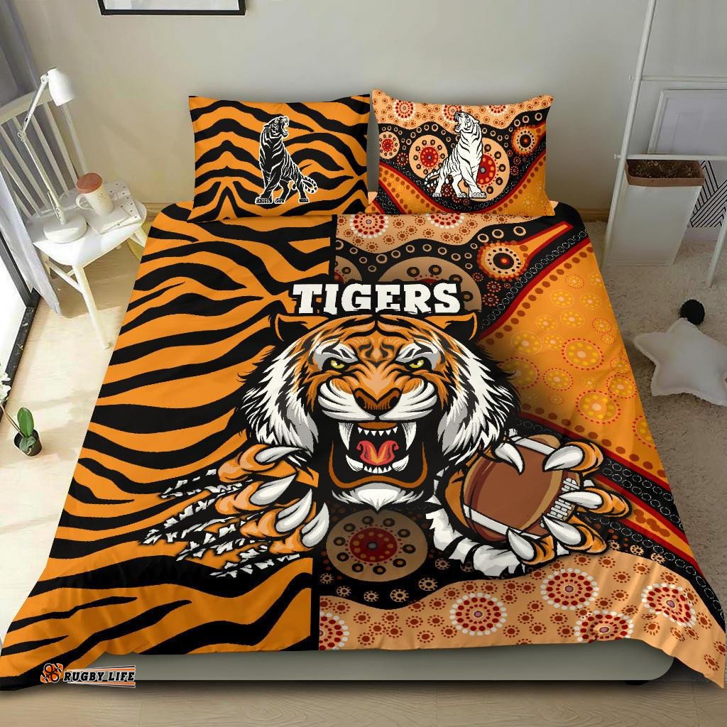 Tigers Bedding Set Wests Tiger Skin Style