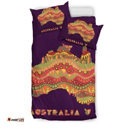 Bedding Sets - Australia Map Bed Patterns Sets Ver04