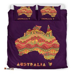 Bedding Sets - Australia Map Bed Patterns Sets Ver04