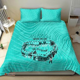 Matildas Til Its Done Custom Bedding Set Australia Womens Soccer Turquoise Style