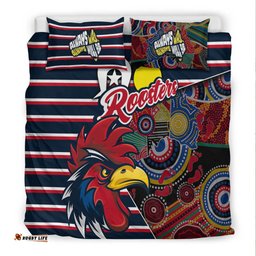 Australia Roosters Naidoc Week Bedding Set Sport Style