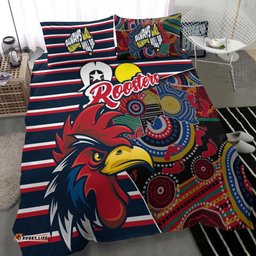 Australia Roosters Naidoc Week Bedding Set Sport Style