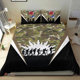 VibeHoodie Bedding Set - Anzac Day Their Name Liveth For Evermore Bedding Set