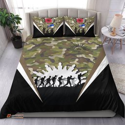 VibeHoodie Bedding Set - Anzac Day Their Name Liveth For Evermore Bedding Set