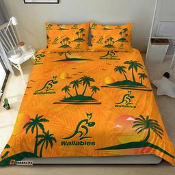 Wallabies Australian Rugby Bedding Set Hawaii Style